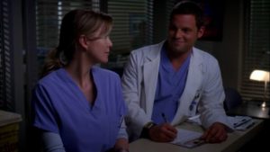 meredith e alex